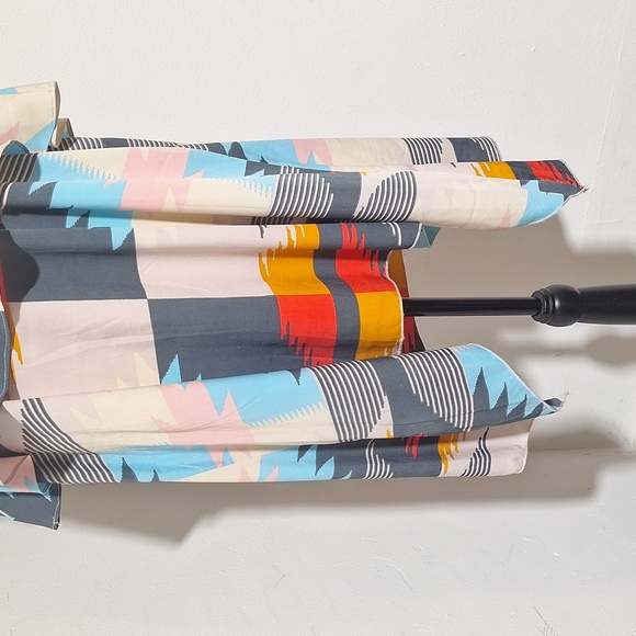 Soho Chick Colorblock Adjustable Spaghetti Strap Shark Bite Hem Tunic Tank Xl - Picture 3 of 16